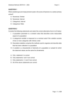 Statistical Methods