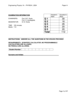 Engineering Physics 1A