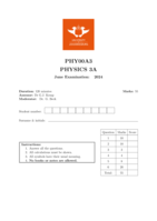 PHYSICS 3A