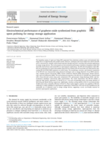 Electrochemical performance of graphene oxide synthesized from graphitic spent potlining for energy storage application