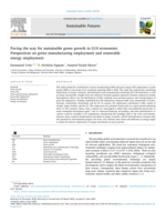 Paving the way for sustainable green growth in G10 economies: Perspectives on green manufacturing employment and renewable energy employment