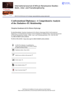 Confrontational diplomacy: A comprehensive analysis of the Zimbabwe-EU relationship