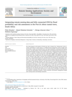 Integrating remote sensing data and fully connected CNN for flood probability and risk assessment in the Port St Johns coastal town, South Africa