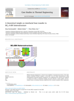A theoretical insight on interfacial heat transfer in BC3–h-BN heterostructure