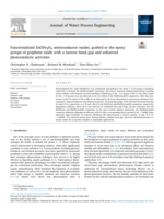 Functionalized ZnOFe3O4 semiconductor oxides, grafted to the epoxy groups of graphene oxide with a narrow band gap and enhanced photocatalytic activities