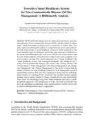 Towards a smart healthcare system for non-communicable diseases (NCDs) management : A bibliometric analysis