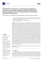 Stakeholders’ perspectives on pre-exposure prophylaxis innovative interventions implemented during COVID-19 among adolescent girls and young women in North-West province of South Africa