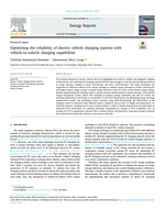 Optimising the reliability of electric vehicle charging stations with vehicle-to-vehicle charging capabilities