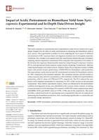 Impact of acidic pretreatment on biomethane yield from xyris capensis: Experimental and in-depth data-driven insight