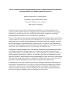 The art of culinary excellence: Exploring the dynamics of daily-level ebullient leadership, autonomy, playful work design, flow and performance