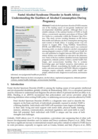 Foetal alcohol syndrome disorder in South Africa: Understanding the enablers of alcohol consumption during pregnancy