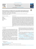 Characterization of a multilevel micro/nano-plastics Infrared Spectroscopy using optical chopper modulation and induced anti-stokes shift techniques