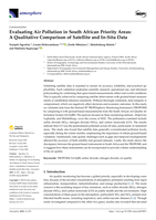 Evaluating air pollution in South African priority areas: A qualitative comparison of satellite and in-situ data