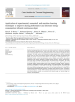 Application of experimental, numerical, and machine learning techniques to improve drying performance and decrease energy consumption infrared continuous dryer