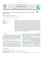 State-of-the-art review on construction and demolition waste: The South African context