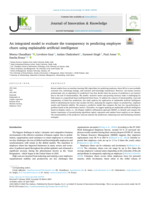 An integrated model to evaluate the transparency in predicting employee churn using explainable artificial intelligence