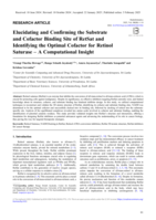 Elucidating and confirming the substrate and cofactor binding site of retsat and identifying the optimal cofactor for retinol saturase – A computational insight