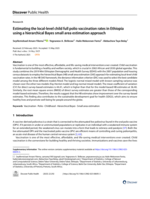 Estimating the local‑level child full polio vaccination rates in Ethiopia using a hierarchical Bayes small area estimation approach