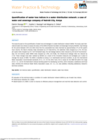 Quantification of water loss indices in a water distribution network: a case of water and sewerage company of Nairobi city, Kenya