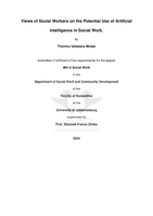 Views of social workers on the potential use of artificial intelligence in social work