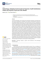 Technology adoption framework for supreme audit institutions within the hybrid TAM and TOE model