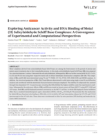 Exploring anticancer activity and DNA binding of metal (II) salicylaldehyde schiff base complexes : A convergence of experimental and computational perspectives