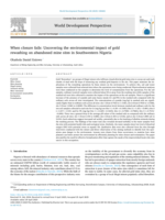 When closure fails : Uncovering the environmental impact of gold rewashing on abandoned mine sites in Southwestern Nigeria