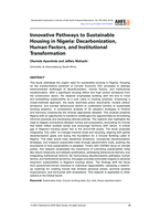 Human factors, and institutional transformation