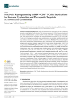 Metabolic reprogramming in HIV+ CD4+ T-cells : implications for immune dysfunction and therapeutic targets in M. tuberculosis co-Infection