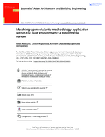 Matching-up modularity methodology application within the built environment : a bibliometric review