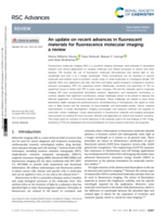 An update on recent advances in fluorescent materials for fluorescence molecular imaging : a review