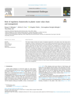 Role of regulatory frameworks in plastic waste value chain and management