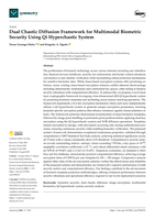 Dual chaotic diffusion framework for multimodal biometric security using Qi hyperchaotic system