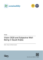 Vision 2030 and subjective well-being in Saudi Arabia