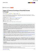 Impact of contract farming on household income in Senegal