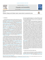 Climate change and climate smart conservation in protected areas