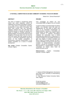 A football competition in an Igbo community in Nigeria : focus on  umueze