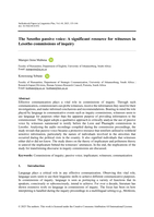 The sesotho passive voice : A significant resource for witnesses in Lesotho commissions of inquiry