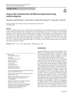 Study on dye-sensitized solar cell efficiency improvement using methyl orange dye