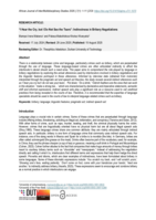 “I Hear the Cry, but I Do Not See the Tears”: Indirectness in bribery negotiations