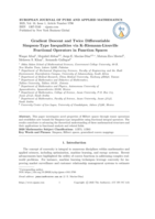 Gradient descent and twice differentiable Simpson-type inequalities via K-Riemann-Liouville fractional operators in function spaces