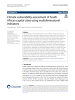 Climate vulnerability assessment of South African capital cities using multidimensional indicators