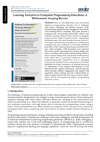 Learning analytics in computer programming education : A bibliometric scoping review
