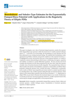 Boundedness and sobolev-type estimates for the exponentially damped riesz potential with applications to the regularity theory of elliptic PDEs