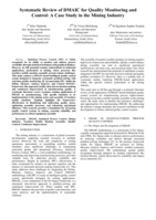 Systematic review of DMAIC for quality monitoring and contro l: A case study in the mining industry