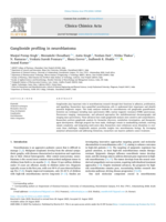 Ganglioside profiling in neuroblastoma