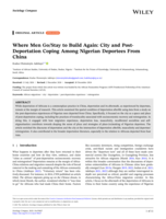 Where men go/stay to build again : City and post-deportation coping among Nigerian deportees from China