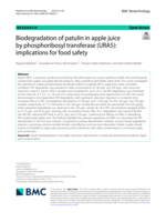 Biodegradation of patulin in apple juice by phosphoribosyl transferase (URA5) : implications for food safety