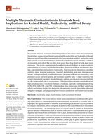 Multiple mycotoxin contamination in livestock feed : Implications for animal health, productivity, and food safety