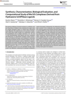 Synthesis, Characterization, Biological Evaluation, and Computational Study of Mo(VI) Complexes Derived from Hydrazone Schiff Base Ligands